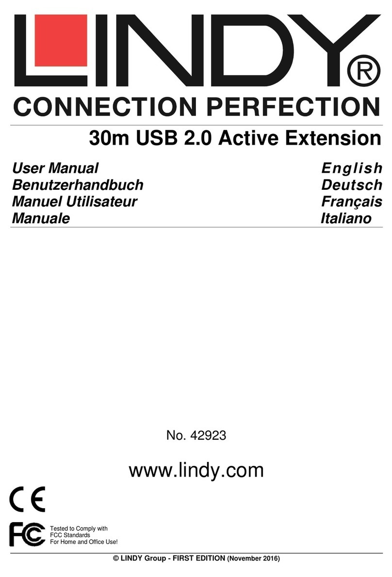 Lindy 42923 User manual
