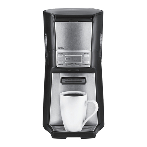 Beem Kaffeemaschine Robustica CJ-656B User manual