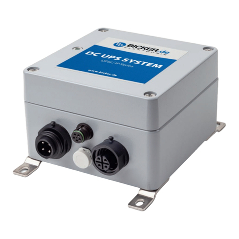 Bicker Elektronik UPSI-IP-1 Series User manual