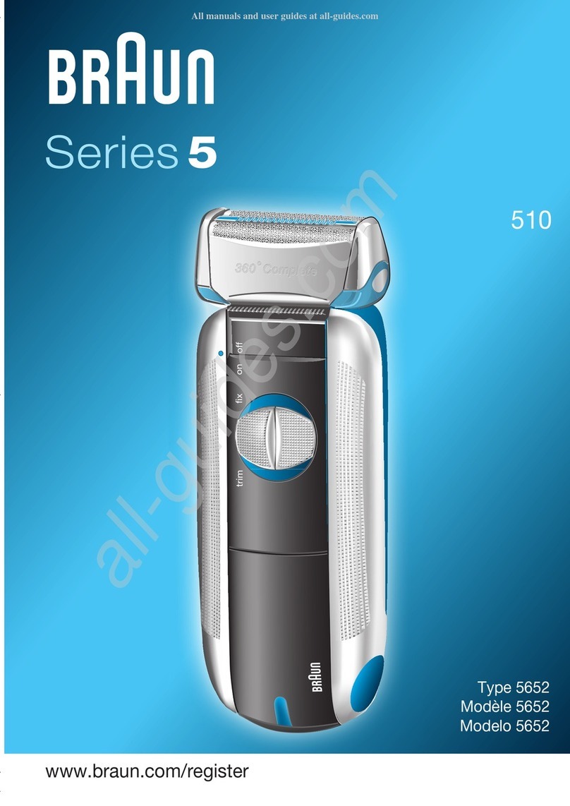 Braun 5652 User manual