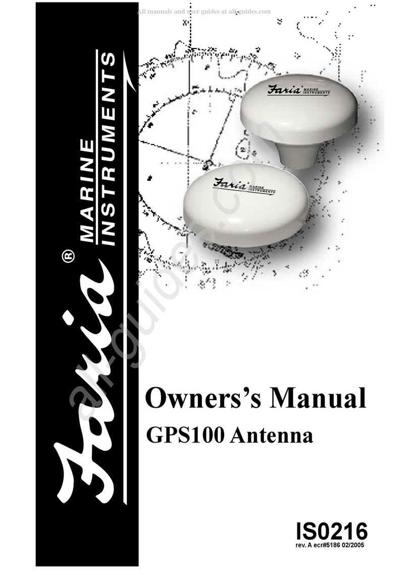 Faria GPS 100 owner's manual