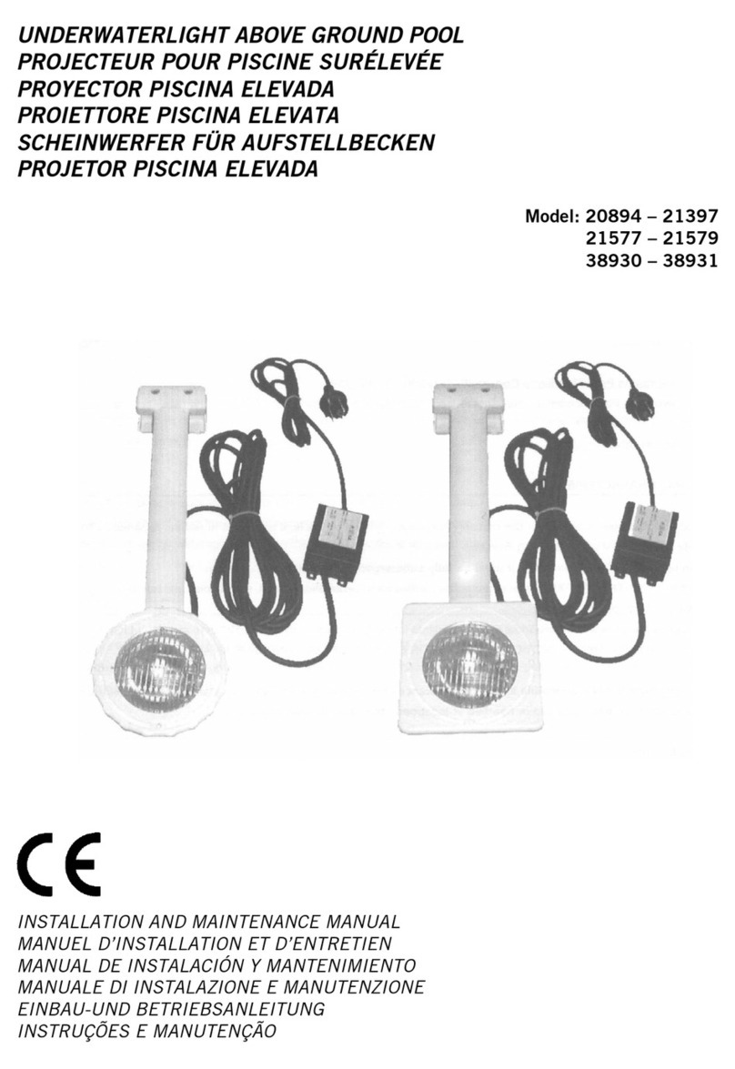 Astral Pool 20894 Installation and maintenance manual