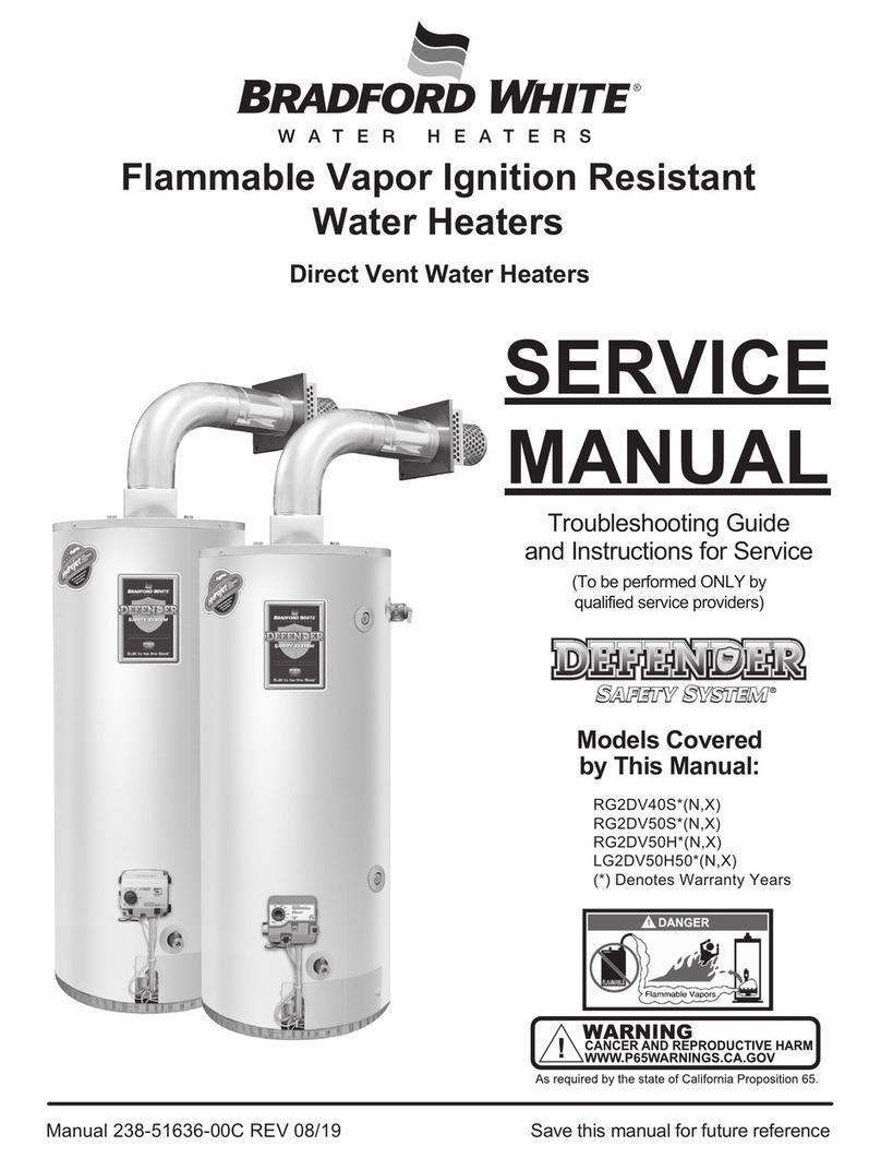 Bradford White DV Series Service manual