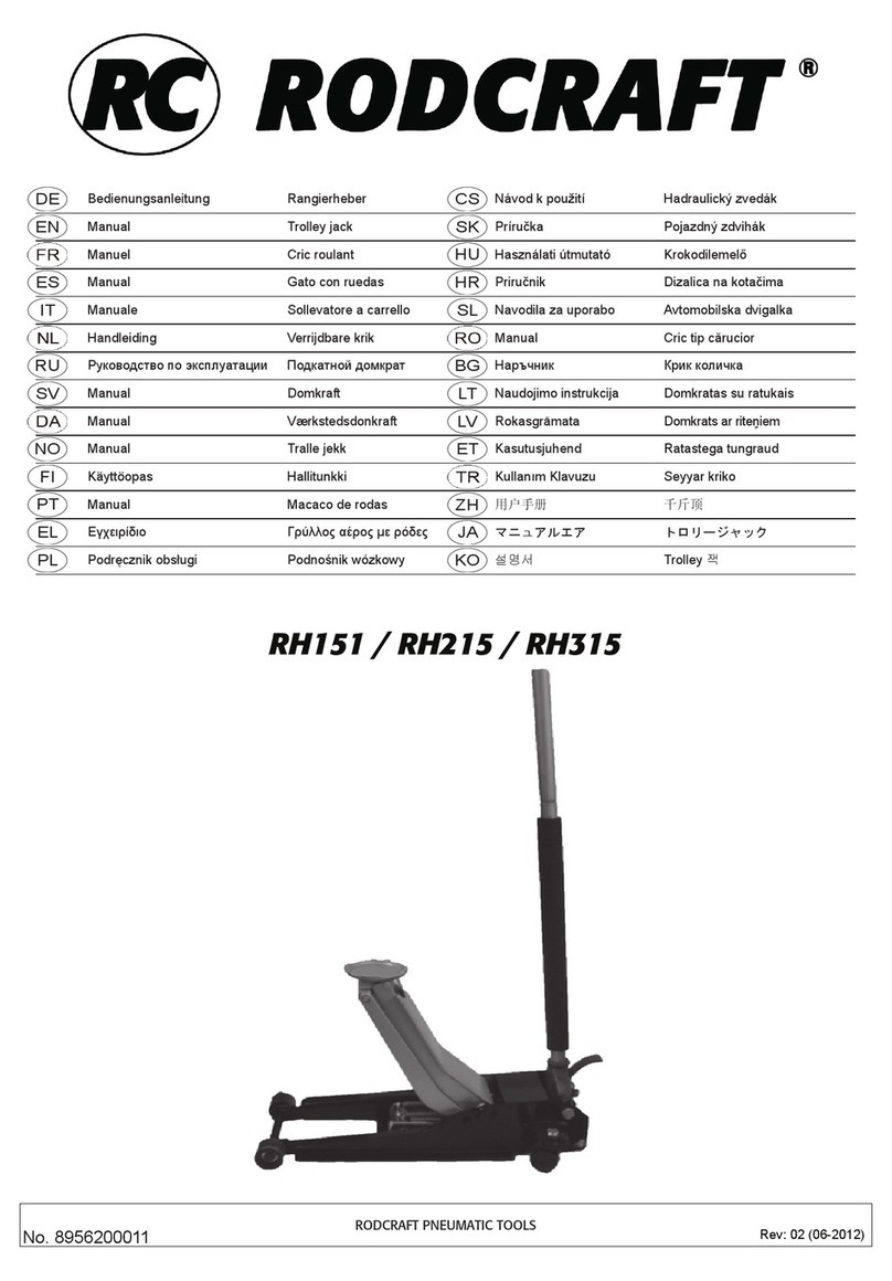 RODCRAFT RH151 manual