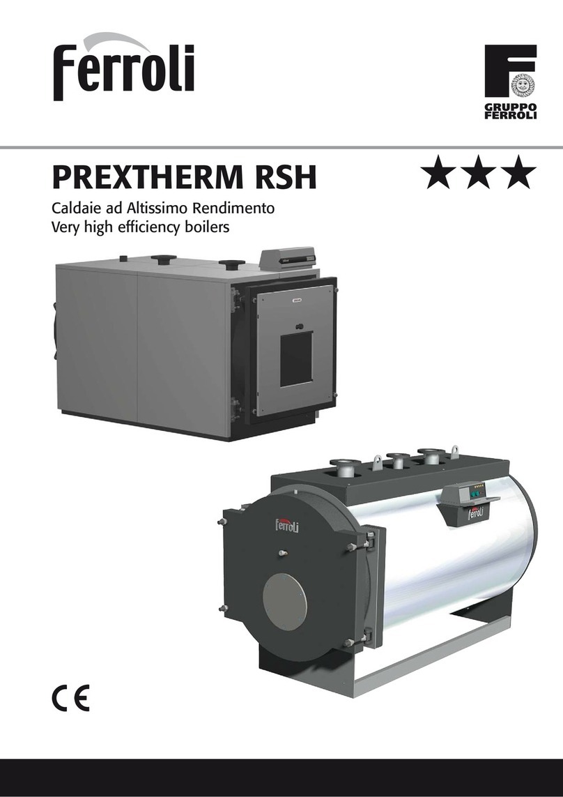 Ferroli PREXTHERM RSH 80 User manual