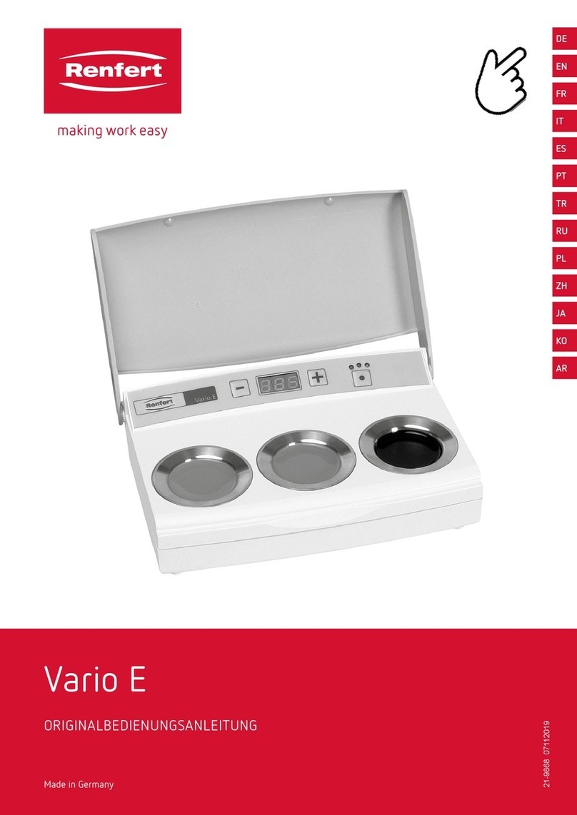 Renfert Vario E manual