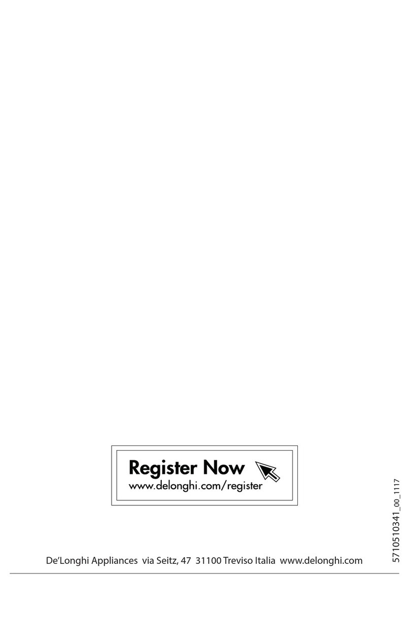 DeLonghi TRNS Series Instructions for use
