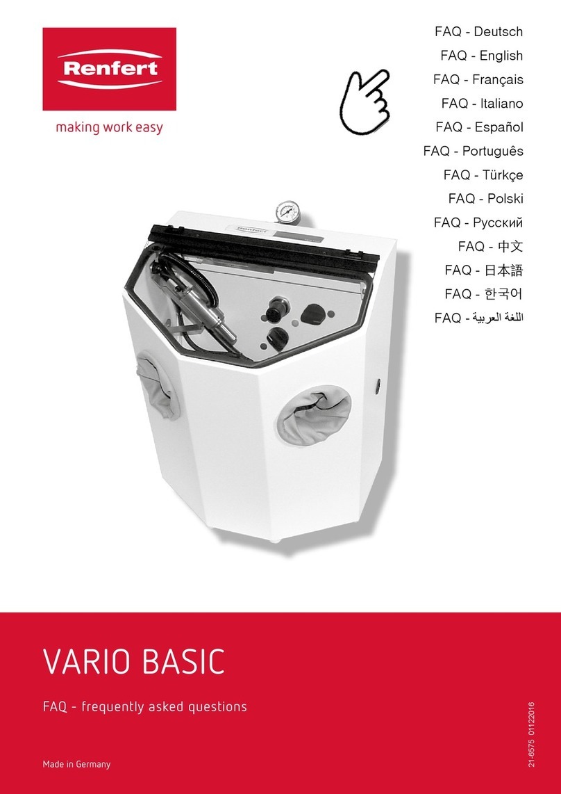 Renfert Vario basic Installation guide
