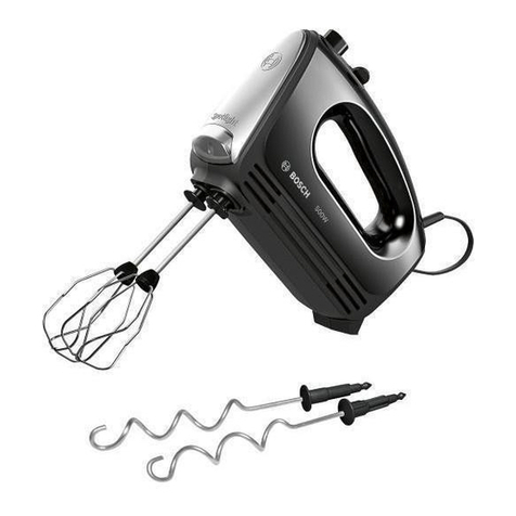 Bosch CleverMixx Spotlight MFQ25 Series instruction manual