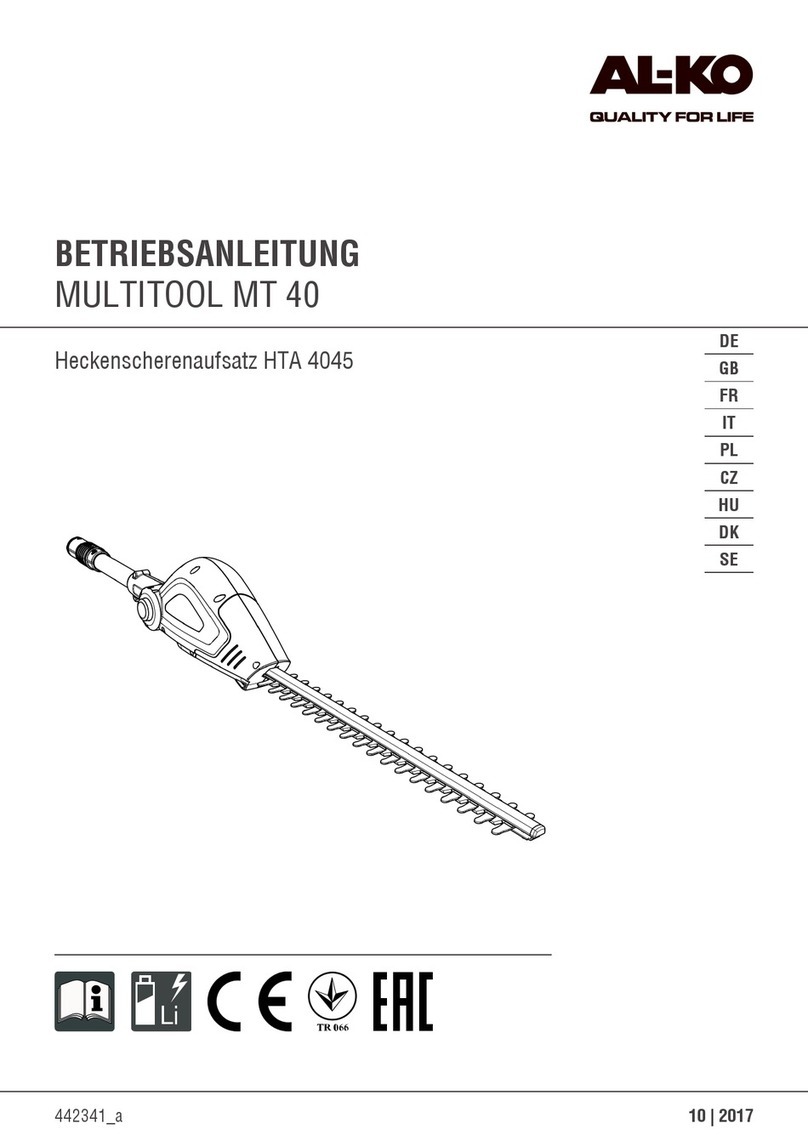 AL-KO MULTITOOL MT 40 Operating and installation instructions