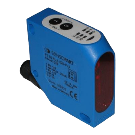 Sensopart FT 50 RLA Series Mounting and operating instructions