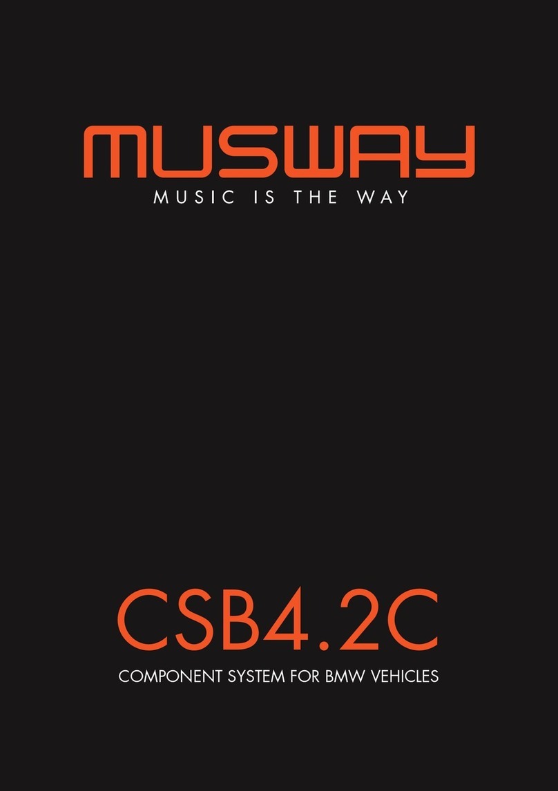 Musway CSB4.2C manual