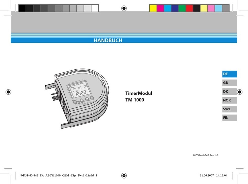 Neotherm TimerModule TM 1000 Handbook