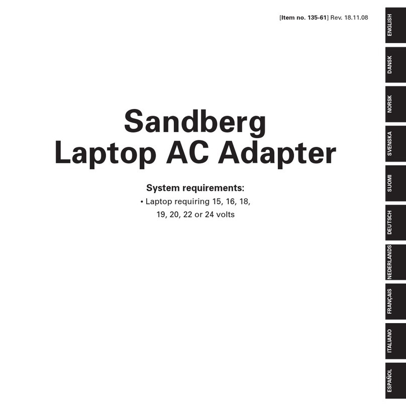 Sandberg 135-61 User manual
