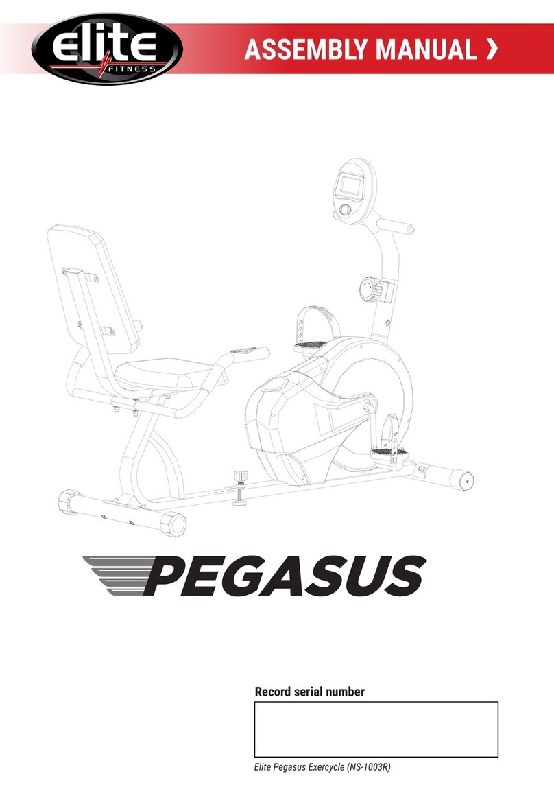 Elite Fitness PEGASUS NS-1003R Assembly manual