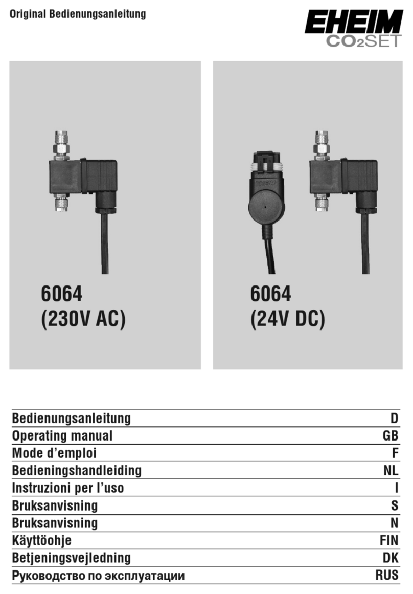 EHEIM CO2SET 6064 User manual