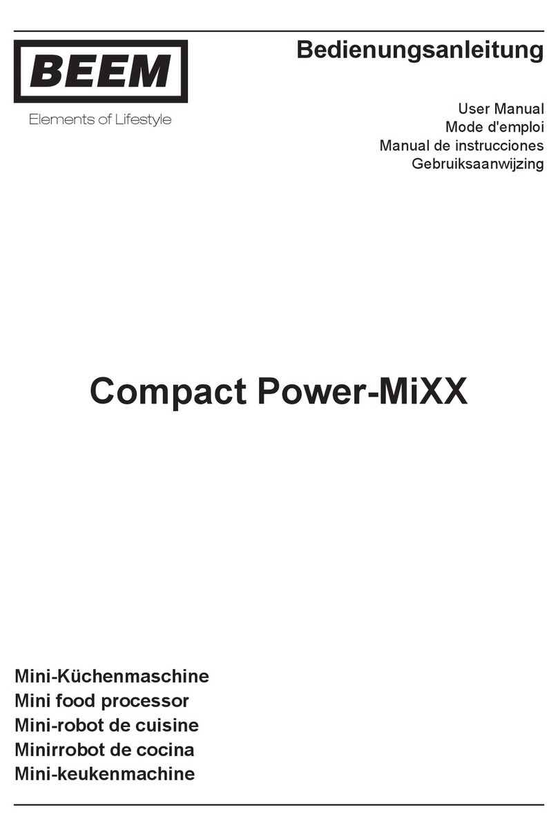 Beem Compact Power-MiXX user manual