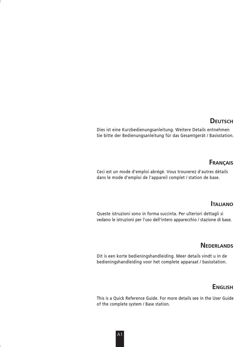Swatch Cordless II Comfort Quick reference guide