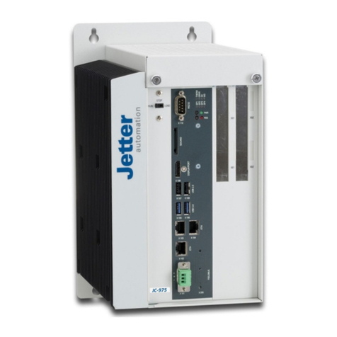 Jetter JC-975MC installation manual