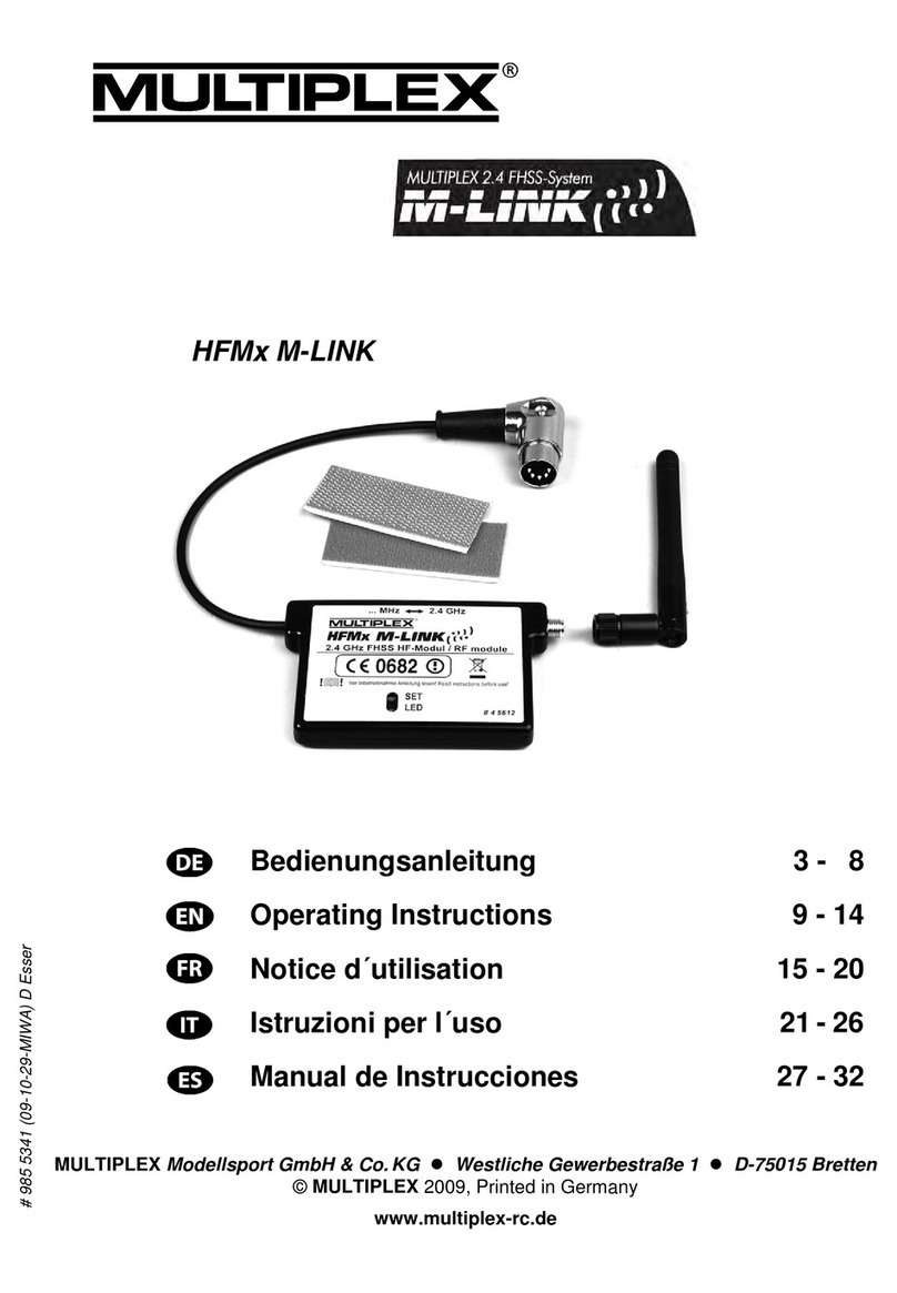 Multiplex HFM M-LINK Series User manual