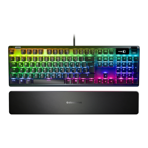 SteelSeries APEX PRO Product information guide