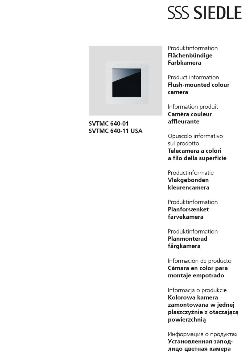 SSS Siedle SVTMC 640-01 Product information