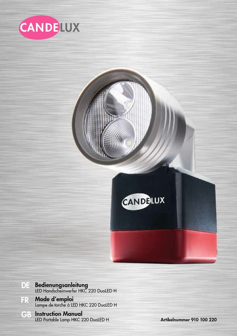 CANDELUX HKC 220 DuoLED H instruction manual