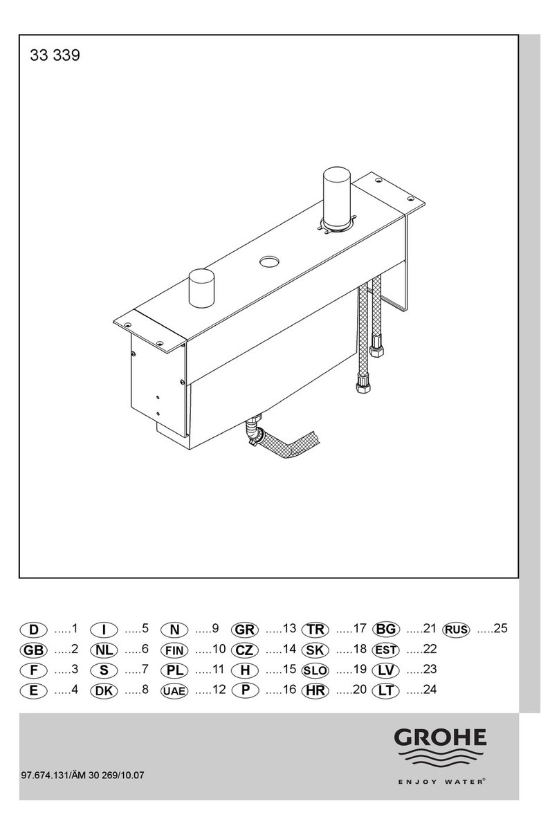 Grohe 33 339 User manual