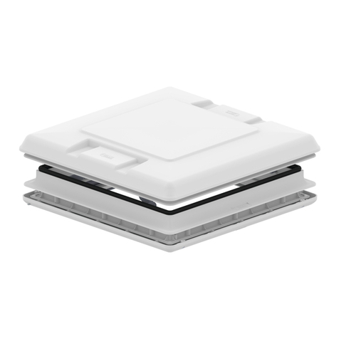 Fiamma VENT 50 White Installation and usage instructions