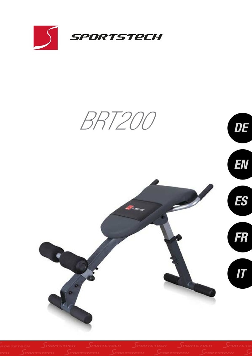 SPORTSTECH BRT200 User manual