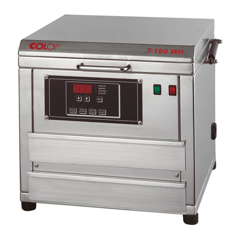 Colop T-150 WH user manual