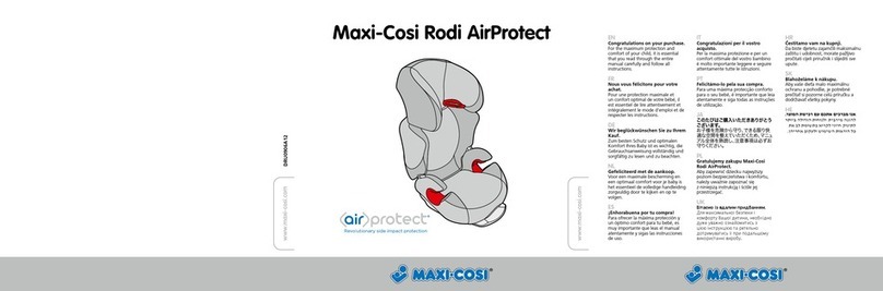 MaxiCosi Rodi AirProtect Troubleshooting guide