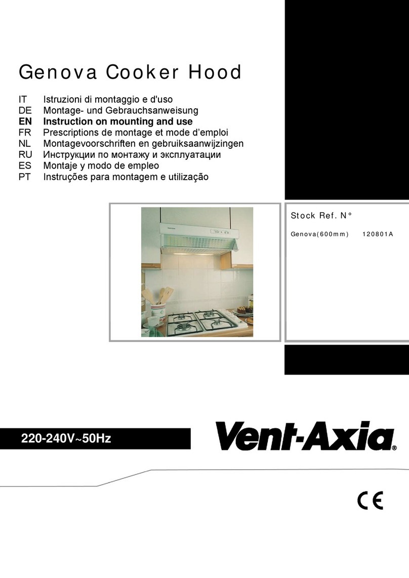 Vent-Axia Genova 120801A Technical manual
