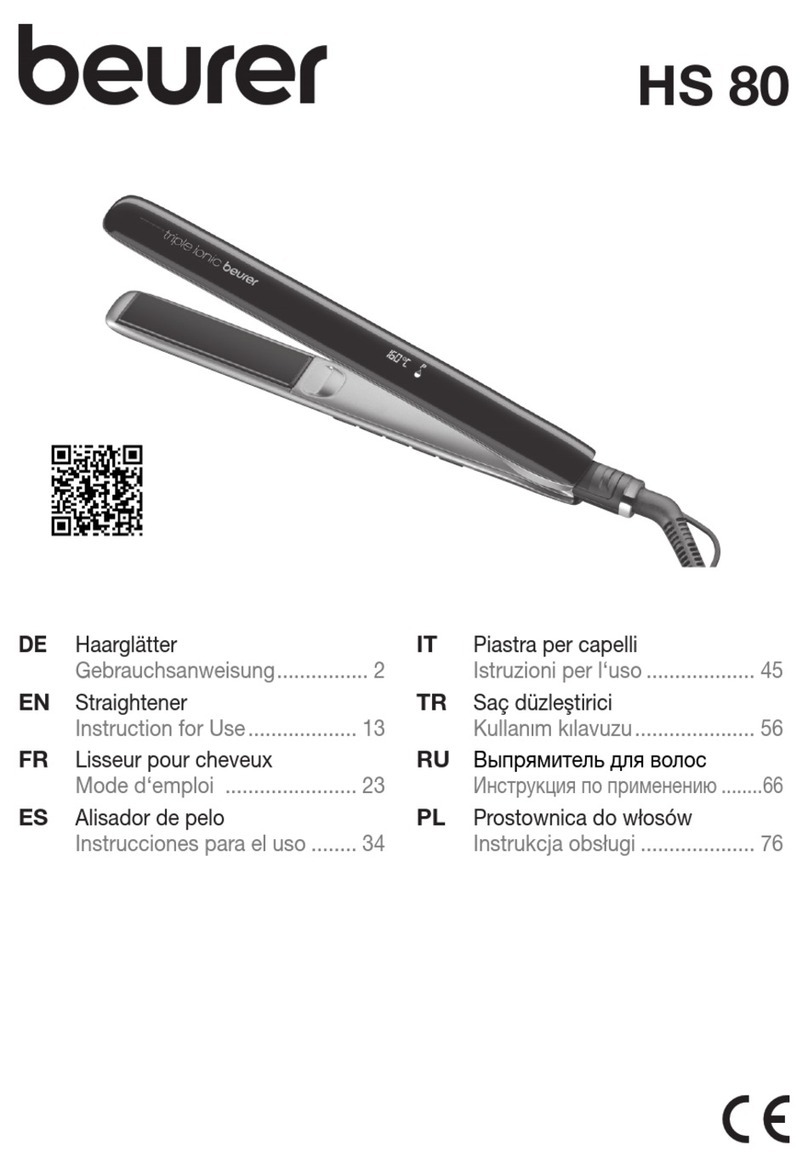 Beurer HS 80 Instructions for use