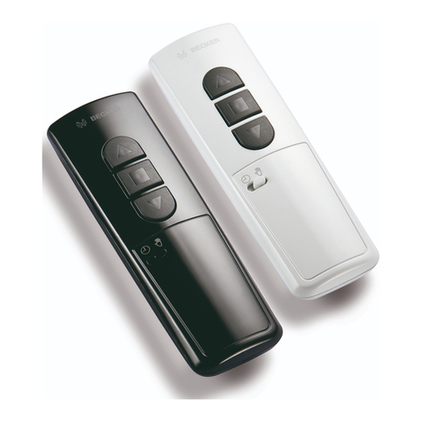 Becker Centronic MemoControl  MC441-II User manual