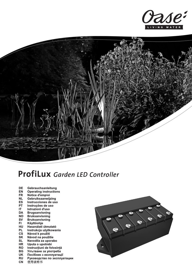 Oase ProfiLux Garden LED Controller operating instructions