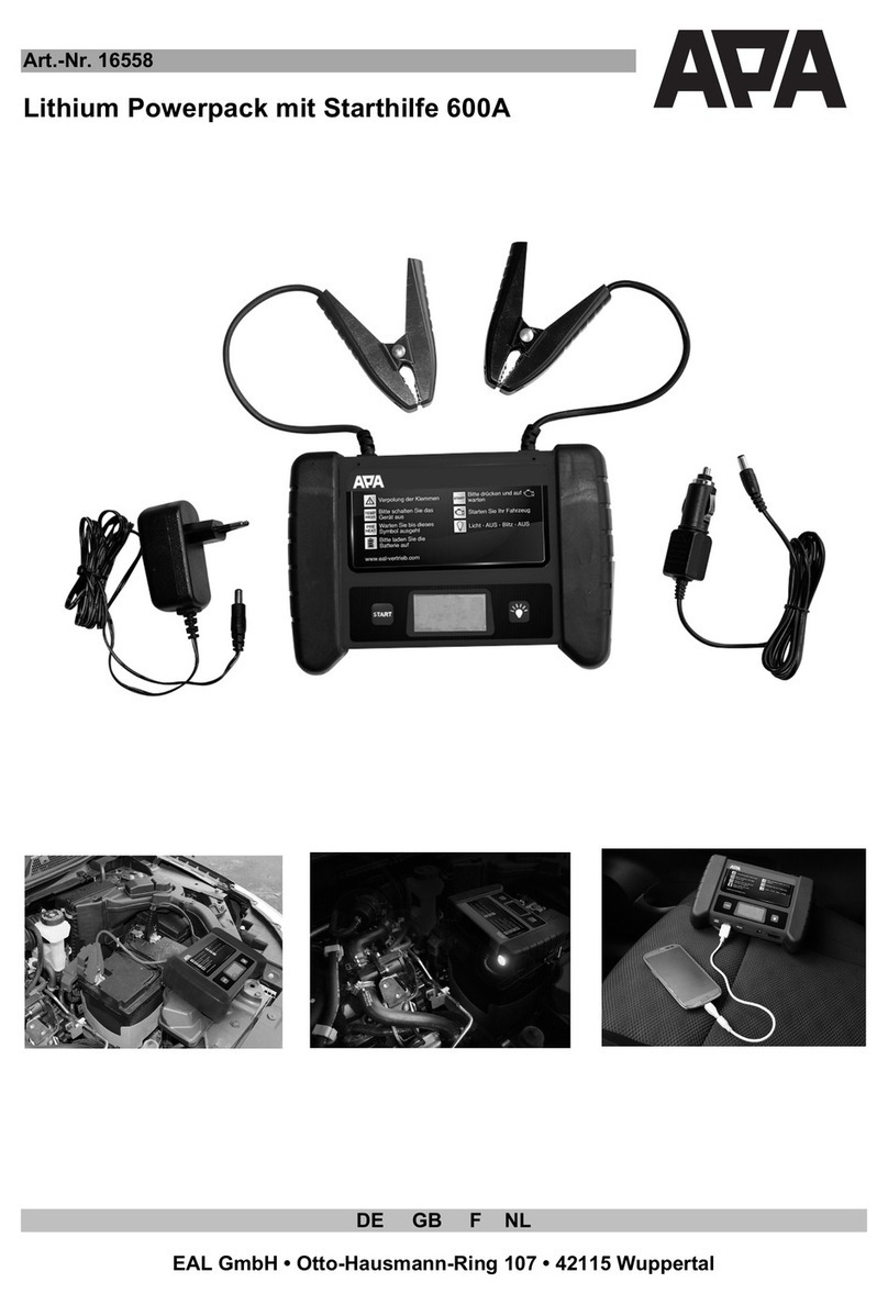 APA LI600A manual