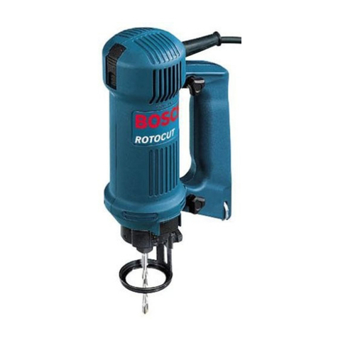 Bosch Rotocut User manual