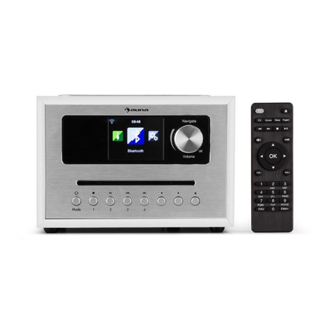 auna multimedia Silver Star CD Cube manual