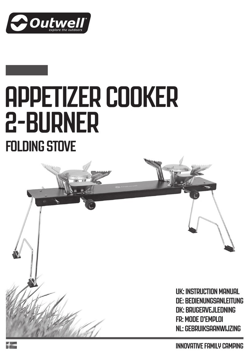 Outwell 290 instruction manual
