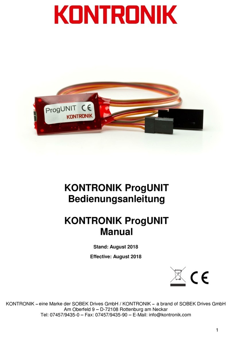 KONTRONIK ProgUNIT manual KONTRONIK ProgUNIT manual