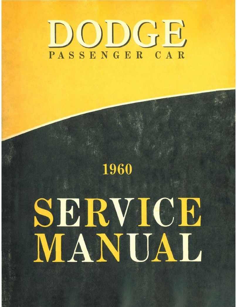 Dodge DART SENECA 1960 Service manual