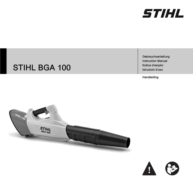 Stihl BGA 100 instruction manual