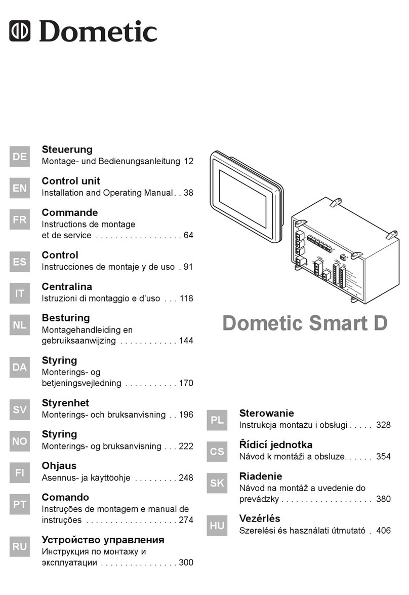 Dometic Smart D User manual