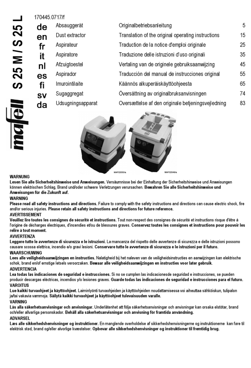 Mafell S 25 M Original operating instructions