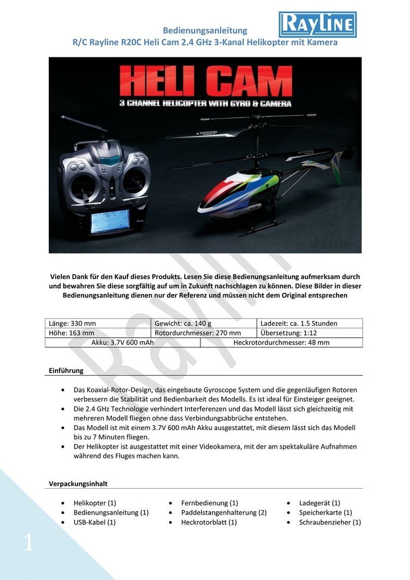 Rayline R20C User manual