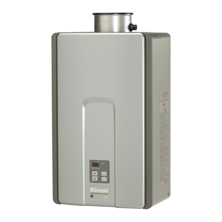 Rinnai Circ-Logic RL75i Installation and operation manual