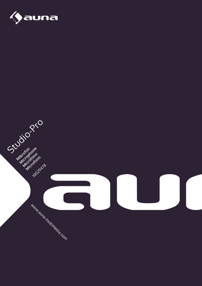auna Studio-Pro instruction manual