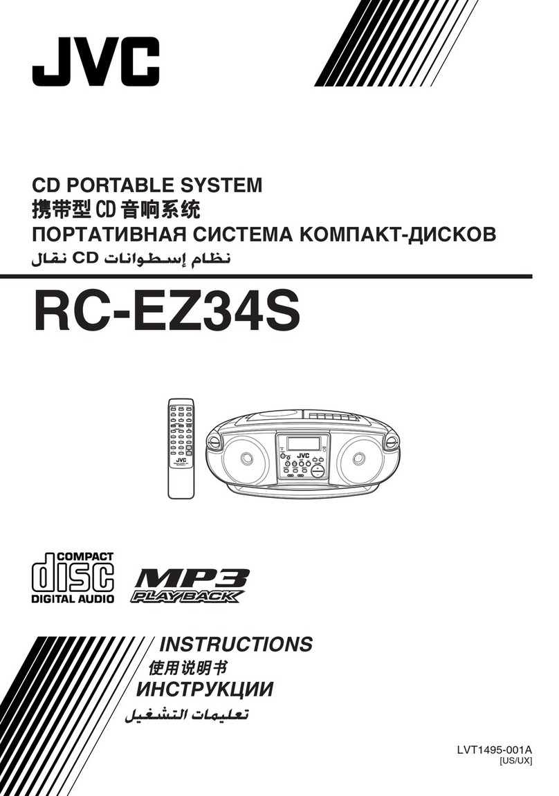 JVC RC-EZ34S User manual