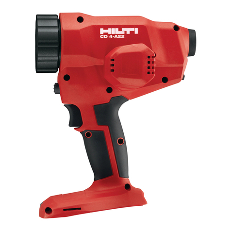 Hilti CD 4-A22 User manual